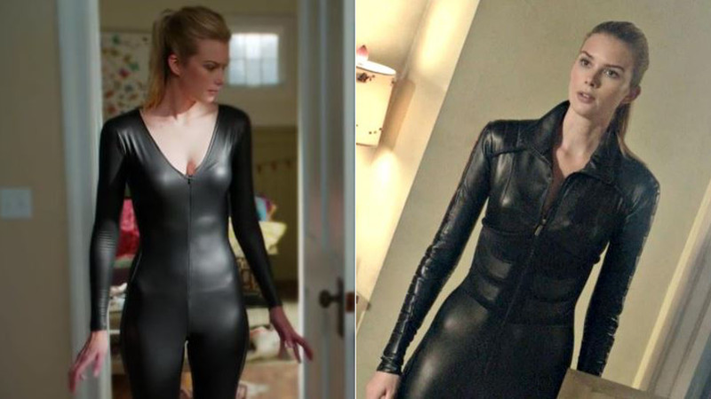 The retooling of the show is symbolized by a new stitch suit for Kristen. Suit 2.0 is padded and looks like a modified SHIELD outfit.